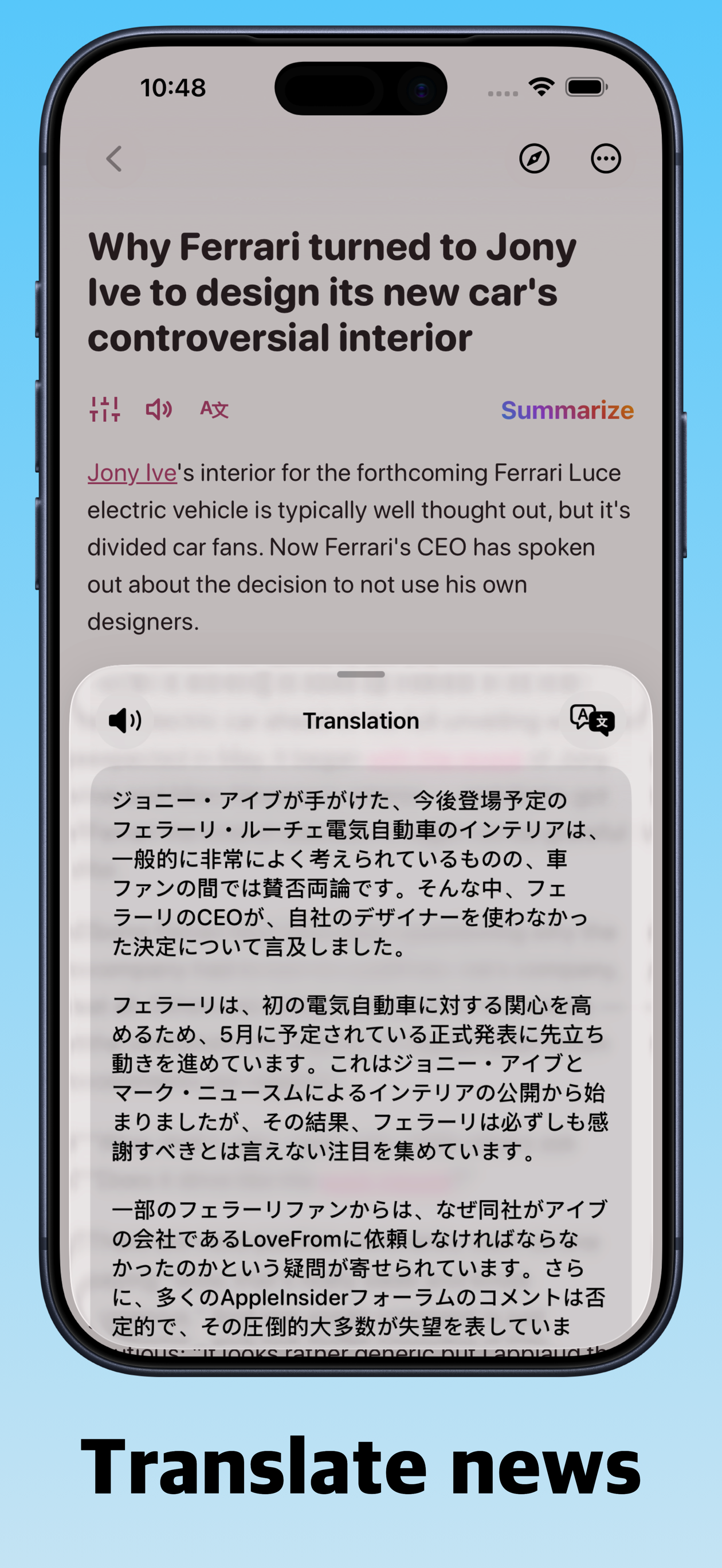 NewsNinja iPhone screenshot 8